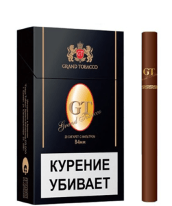 сигареты GT Black Slims 84mm
